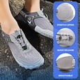 thumbnail image 6 of AUXDIQ Water Shoes Women Men Quick Dry Aqua Shoes Barefoot Beach Swim Shoes, 6 of 6