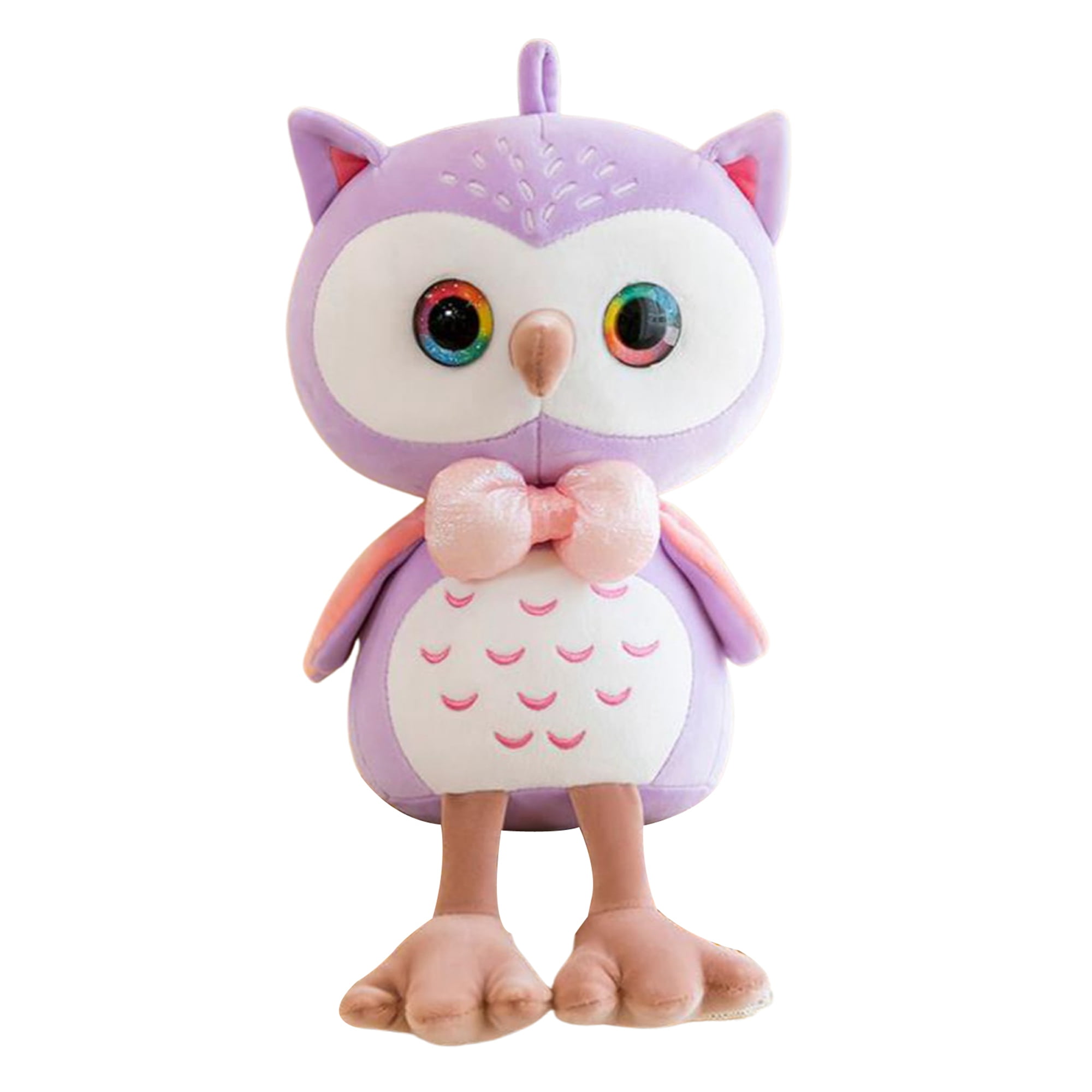 Youweixiong Kids Cartoon Plush Owl Toys Cute Owl Stuffed Animal Plush Doll  Soft Fluffy Throw Pillows for Living Room Bedroom Sofa 