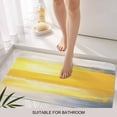 thumbnail image 6 of Yellow Gray Doormat Outdoor Entrance 16"x24", Modern Abstract Oil Painted Art Absorb Moisture Dirt Door Mats, Non-Slip Rubber Backing Floor Mats Indoor, Low-Profile Front Door Rugs, 6 of 9