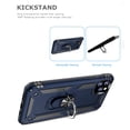 thumbnail image 3 of iPhone 11Pro 5.8 inch Case, Dteck Magnetic Shockproof Adsorption Hard Armor Ring Holder For Car Mount with Kickstand/Military Grade Drop Case For Apple iPhone 11 Pro 5.8", Blue, 3 of 8