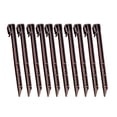 thumbnail image 1 of Moyic 50 pack/lote estacas duraderas para bordes de paisaje para soporte de plantas fácil instalación segura para aplanar Jardín y Patio Café+50uds, 1 of 6
