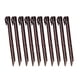 thumbnail image 1 of Billuyoard 50 pack/lote, soporte para plantas, estacas para bordes de paisaje, duraderas, fácil instalación, puntas planas para bordes de Jardín y Patio Café+50uds, 1 of 6