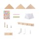 thumbnail image 5 of Estante para juguetes de peluche, organizador colgante para colgar en la pared, ahorro de espacio, doble capa para habitaciones de niños, 5 of 9