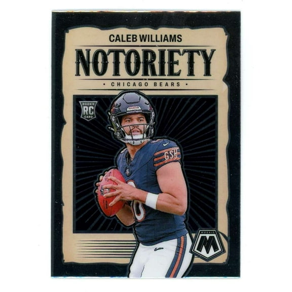 NFL 2024 Panini Mosaic Football Notoriety Caleb Williams #18 (Rookie)