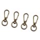 thumbnail image 1 of Llavero de acero inoxidable Sunnimix 4 piezas giratorio a granel hebillas deslizantes bronce, 1 of 8