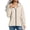 a-Beige, variant on Plus Size Jackets for Women New Hooded Rain Jacket for Women Lightweight Waterproof Windbreaker Clothing Packable Outerwear with Pockets Red 3XL