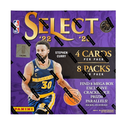2022-23 Panini Select NBA Basketball Trading Cards Mega Box
