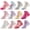 Multicolor, variant on 12 Pairs Baby Girls Grips Ankle Socks Kids Toddlers Infants Anti Slip Non Skid Funny Cartoon Crew Breathable Cotton Socks