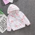 thumbnail image 2 of Mercatoo Hooded Windproof Outwear Boys 𝐂artoon Toddler Kids Windbreaker Coat Jacket Baby Girls Zipper Girls Coat&jacket Sweater for Kids, 2 of 9