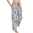 thumbnail image 2 of Haiem I Love USA Women's Pajama Pants Ultra Lightweight Pjs Bottoms Sleepwear Bottom Pants With Pocket Drawstring-Small, 2 of 9