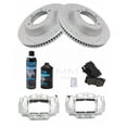 thumbnail image 2 of TRQ Front Ceramic Brake Pads Performance Rotors & Calipers Kit for GX460 4Runner BKA19311 Fits select: 2010-2015 TOYOTA 4RUNNER, 2010-2015 LEXUS GX, 2 of 6