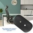 thumbnail image 2 of SHISUYAN Small Office Chair Neck Support And Attachable Headrest For Comfortable Typing And Meetings Design For Office Furniture Black, 2 of 8