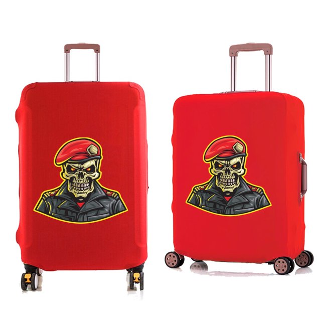 Luggage Cover for 18-32 Inch Teamlogo Pattern Suitcase Protector New Travel Accessories Trolley Case Thicker Elastic Dust Cover 8teamlogo014 S