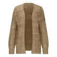 thumbnail image 6 of BLVB Lightweight Summer Fall Cardigan for Women Spring Open Front Long Batwing Sleeve Netted Crochet Cardigans Sweaters, 6 of 6