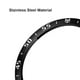thumbnail image 2 of Anillo De Bisel Bisel Bumper Ring para Samsung Galaxy Watch 4 Classic 46mm (A Negro Blanco), 2 of 5