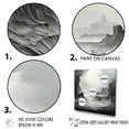 thumbnail image 3 of Designart "Embracing Waters' Caress III" Landscape Forest River Floater Framed Wall Art Prints, 3 of 5