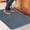 Black, variant on Cotton Woven Thick Cushioned Working Mat 18" x 30" | Anti-Fatigue Kitchen Floor Mat | Anti-Skid Rug for Kitchen, Office, Laundry Room & Garage