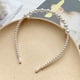 thumbnail image 5 of Diademas elegantes con perlas para mujer, diademas dulces, moda para dama B, 5 of 9