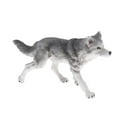 thumbnail image 2 of serony Simulation Animaux Modèle Figure Enfants Jouet Éducatif Décor Gris Loup, 2 of 8