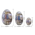 thumbnail image 5 of Mialoley Vintage Easter Tins, Cute Bunny Printing Metal Easter Eggshell Style Candy Box Containers, 5 of 5