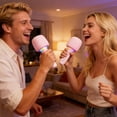 thumbnail image 3 of BotaniNest For Kids & Adults Microphones Singing Mic With Lights Built In Portable Karaoke Player For Party Travel, 3 of 6