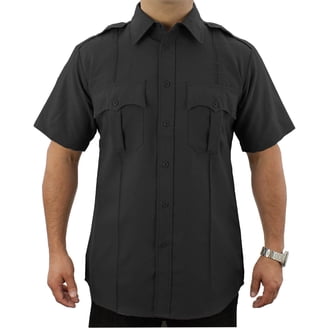 Dickies Men's Short Sleeve Industrial Work Shirt - Polyester/Cotton, Large Tall, White