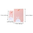 thumbnail image 2 of 4 Sets Lined Stationery Cute Stationary Letterhead Envelope, 2 of 8