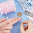 thumbnail image 3 of 1.5mm Waxed Cord 100 Yards Pink Waxed Cotton Threads Wax Cord Waxed Beading Thread String Twine for DIY Bracelet Necklace String Dreamcatcher Jewelry Making Macrame Sewing Project Pink, 3 of 9