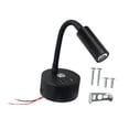 thumbnail image 4 of koolsoo RV Reading Lamp Night Light Bedside Light RV Light for Boat Van Trailer Black B, 4 of 9