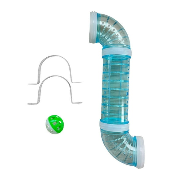 Part de bricolaje de tablero ocupado, aprendizaje de tubo de desarrollo temprano, material de bricolaje, accesorios sensoriales para niños regalos de Azul