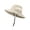Beige, variant on Deago Sun Hat for Men/Women Waterproof Wide Birm Bucket Hat UV Protection Hat for Fishing Hiking Garden Beach (Gray)
