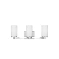 thumbnail image 2 of 4439103-05-Generation Lighting-Sea Gull Lighting-Hettinger-100W Three Light Bath Vanity-Chrome Finish-Incandescent Lamping Type, 2 of 2