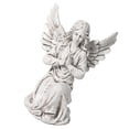 thumbnail image 4 of Shisuyan Statue de Jardin en Résine Statue d'Ange en Résine Blanche Lot de 1 9.9x7.5x5.7in, 4 of 8