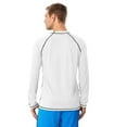 thumbnail image 2 of Men's Speedo 7482183 Easy Long Sleeve Loose Fit Swim Tee (White 2XL), 2 of 2