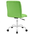 thumbnail image 4 of Home Square 2 Piece Swivel Faux Leather Office Chair Set in Bright Green, 4 of 5