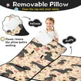 thumbnail image 3 of Dachshund and Flower Toddler Nap Mats for Kids Preschool,Sleeping Mat Bag or Kids,Toddler Sleeping Bag,Toddler Nap Mat or Daycare, 3 of 6