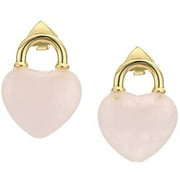 Kate Spade Open Heart Stone Pink One Size Earrings WBRUH566650