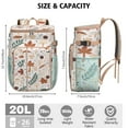 thumbnail image 3 of Mushroom Cooler Backpack Insulated Waterproof Leak Proof Insulated Cooler Backpack Lightweight Lunch Picnic Camping Backpack Cooler for Men Women, 3 of 6