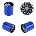 thumbnail image 4 of SOBREALIMENTOR DE ENTRADA DE AIRE TURBO Universal, Turbonador de Doble Ventilador para Alcalde Potencia y Mejor Eficiencia de Combustible. Material de aluminio ligero y, 4 of 7