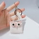 thumbnail image 1 of Tassel Owl Bag Keychain, Owl Keychain, Small Gift, Metal Frame, Cute Design, for Office, Keychain Decor, 1 of 7