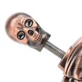 thumbnail image 2 of Adjustable Skull Capo for Acoustic Guitar, Ukulele, Bronze, 2 of 3