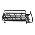 thumbnail image 1 of Roof Luggage Rack LED Light Bar for Wrangler CC01 Axial SCX10 Aluminum Alloy Luggage Rack Car Roof Rack,1 * Roof Luggage Rack,Black, 1 of 8