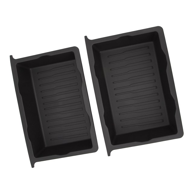 Conteneur de Rangement sous le Siège, 2 Pcs Boîte de Rangement sous le Siège Plateau sous le Siège Performance Fiable
