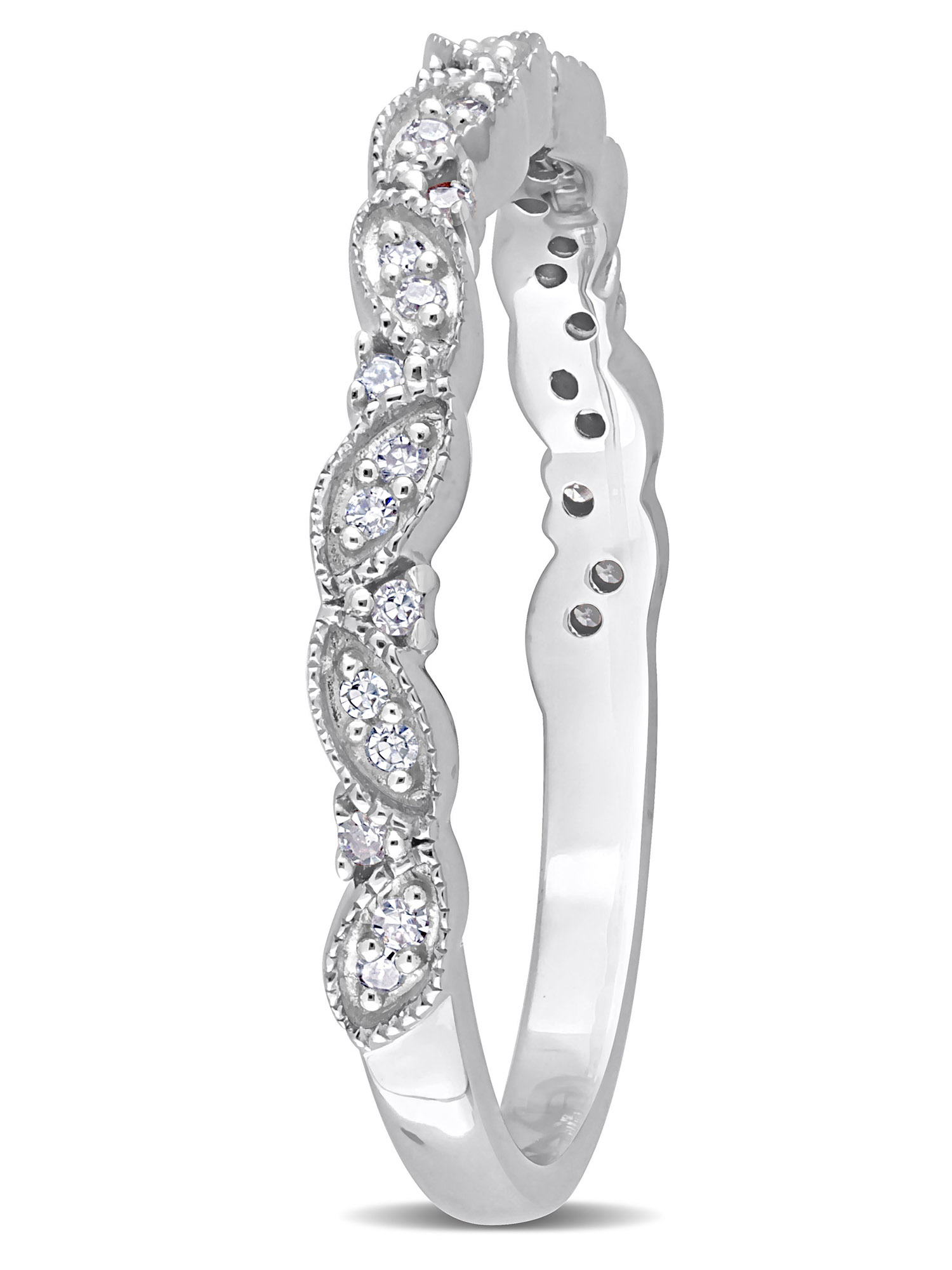 Everly Women's Diamond 10k White Gold Ring