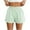 Green, variant on hotojiny Women Plaid Boxer Shorts Cute Cozy Summer Ruffle Hem Pajama Bottoms Lounge Elastic Waist Pj Shorts Sleepwear