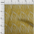 thumbnail image 1 of oneOone Cotton Cambric Dark Mustard Fabric Skins Animal Craft Projects Decor Fabric Printed By The Yard 56 Inch Wide, 1 of 4