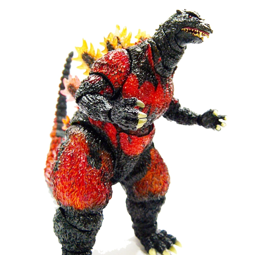 sh monsterarts burning godzilla