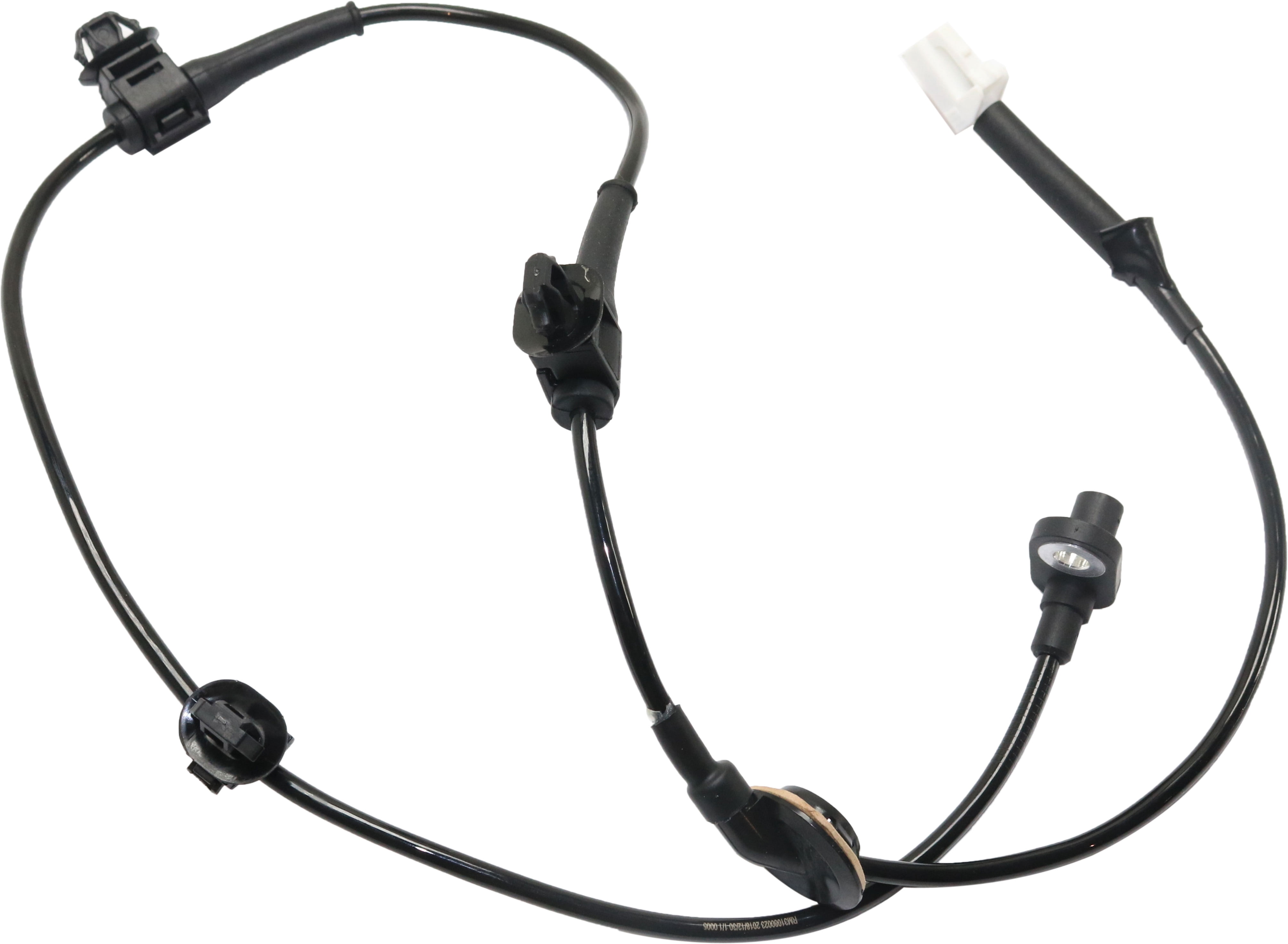 ABS Speed Sensor Compatible with 2007-2012 Mazda CX-7 2009-2010 Mazda CX-9 Rear, Passenger Side 4 Cyl 2.3L Male Connector Blade type 2-Prong Terminal