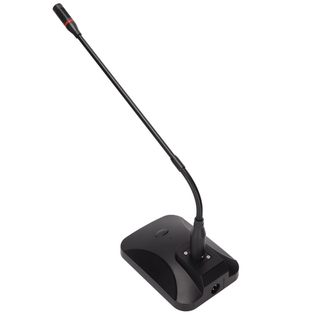 Micrófono con cable para computadora, micrófono de cuello de cisne, escritorio ajustable, micrófono con cable, micrófono de cuello de cisne ajustable, máxima confiabilidad