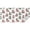 White Cow Scarf, variant on Beige Cow Spot Pattern Rectangle Tablecloth 60"x84",Waterproof Polyester Rectangle Table Cloth, Wipeable Spillproof Polyester Tablecloth for Dining, Camping, Indoor and Outdoor